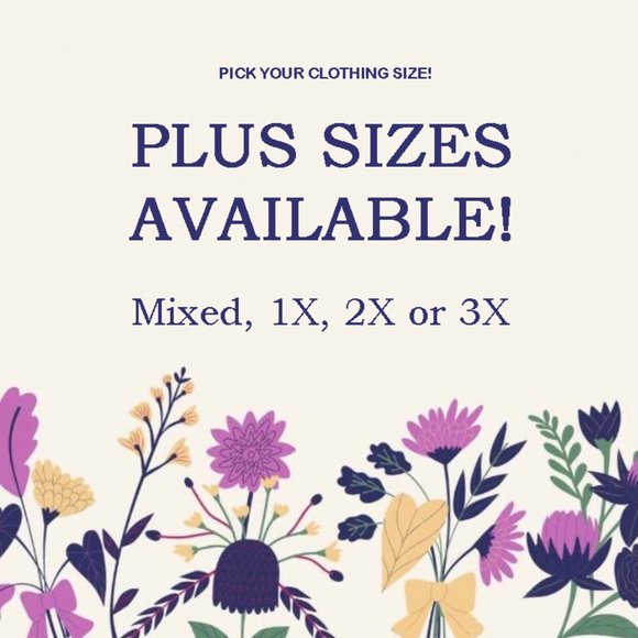 Sourcing Box NWT & upcycled PLUS SIZE XL 1X 2X 3X - Picture 2 of 3